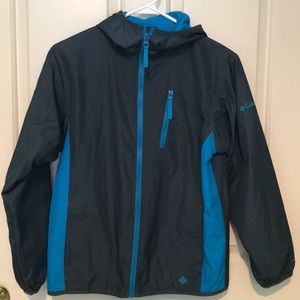 Columbia rain jacket 10-12
